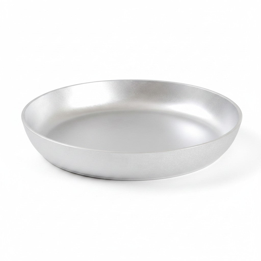 Asia Trade Kukmara 22cm uncoated cast aluminum frying pan with thick base for even heat distribution