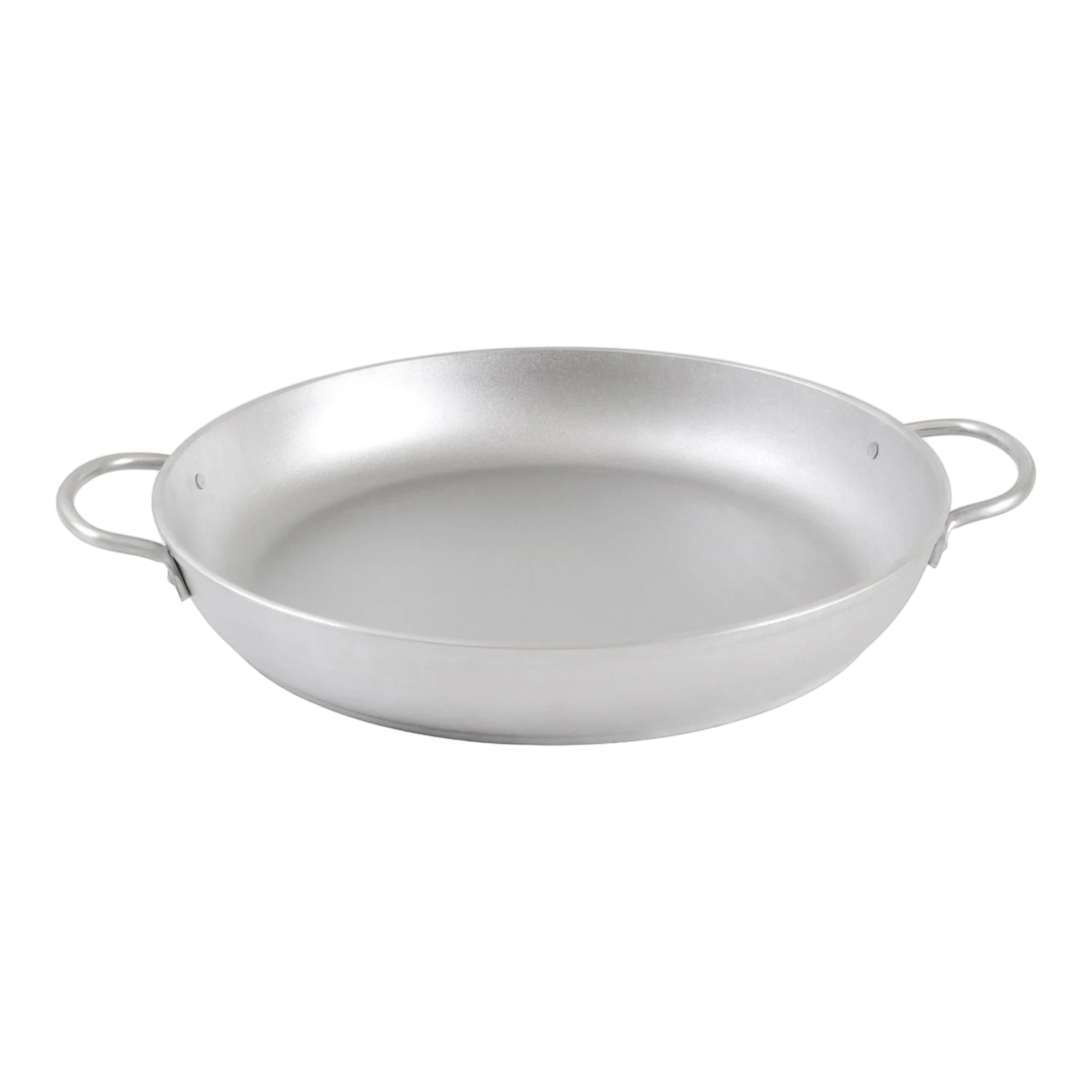 Asia Trade Kukmara 34cm cast aluminum frying pan with two fixed handles for even heat distribution