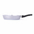 Asia Trade Kukmara 28cm cast aluminum frying pan with a detachable black bakelite handle on a white background