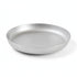 Asia Trade Kukmara 18cm uncoated cast aluminum frying pan with a natural silver finish for even heat distribution.