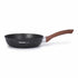 Asia Trade 26cm Kukmara cast aluminum non-stick frying pan with granite coating and a detachable wood-effect handle.