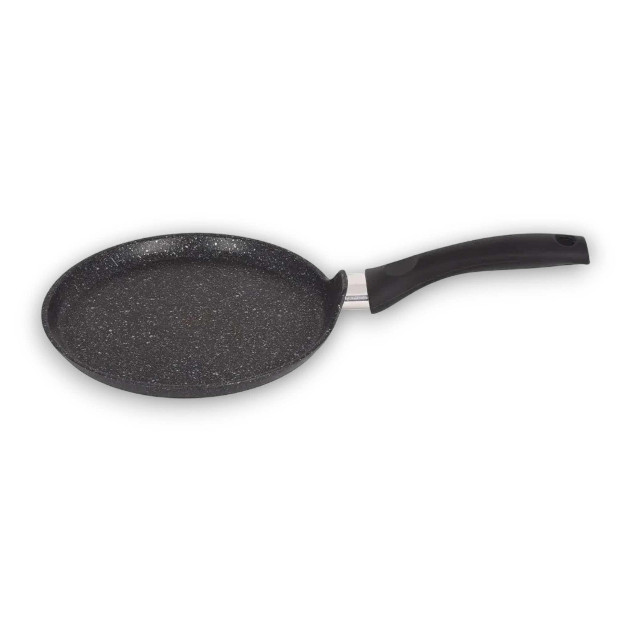 Asia Trade Kukmara 22cm marble non-stick pancake pan with ergonomic handle for induction and gas stovetops
