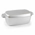 Asia Trade Kukmara 5.5L rectangular cast aluminum roaster pot with lid, suitable for oven and stovetop cooking.