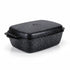 Asia Trade Kukmara 5.5L rectangular non-stick cast aluminum roaster with marble coating and lid
