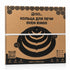 Asia Trade metal oven rings set for 22L kazan stoves, made of 4mm thick heat-resistant steel in cardboard packaging.