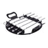 Asia Trade skewer stand for 8L outdoor oven with 5 stainless steel skewers and ergonomic handles