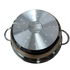 Asia Trade 26cm stainless steel steamer pot base showing induction compatibility and brand logo