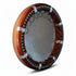 Asia Trade professional 39cm Uzbek doira drum with wooden frame, natural skin head, and metal jingle rings.
