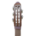 Asia Trade Uzbek rubab string instrument headstock with wooden neck and metal tuning pegs