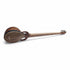 Asia Trade traditional Uzbek Rubab string instrument with a wooden body and long neck on a white background