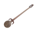 Asia Trade traditional Uzbek Rubab string instrument with a long wooden neck and rounded resonator body