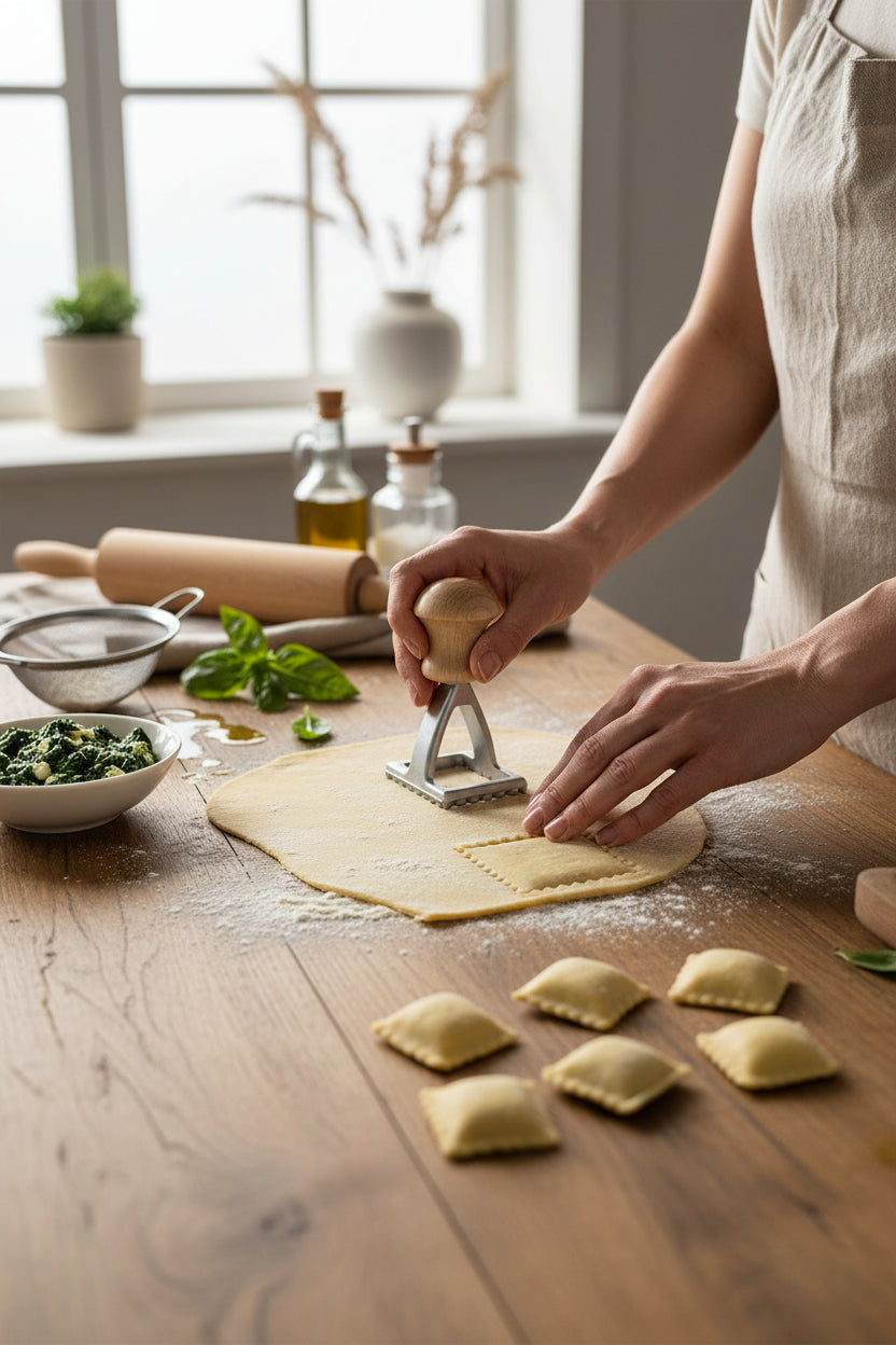 חותמת רביולי מרובע 4 ס''מ