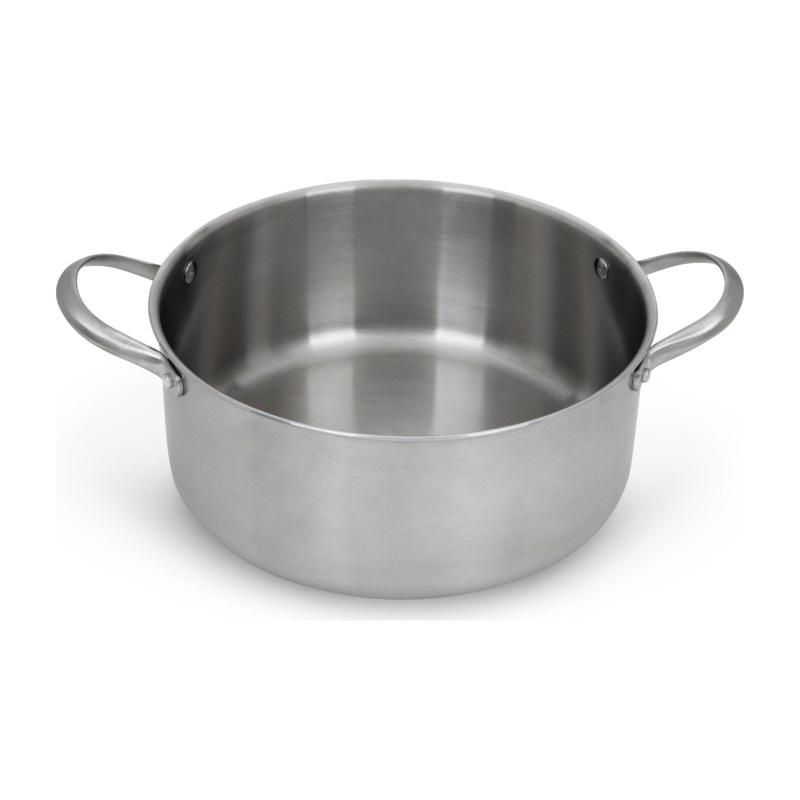 סיר נירוסטה 24 ס"מ 4.5 ליטר עם מכסה זכוכית ROSO Silver
