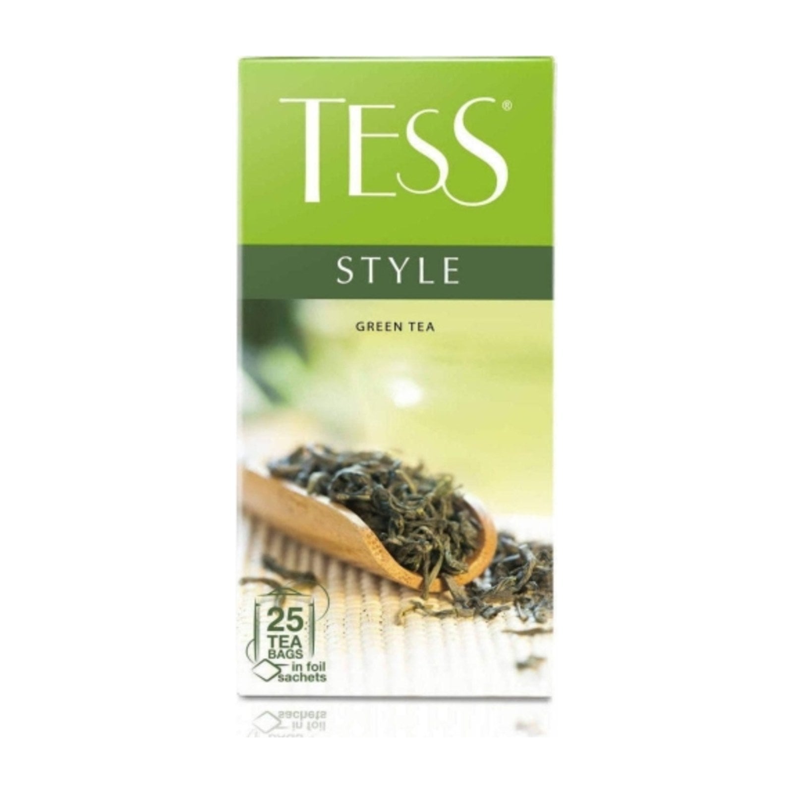 תה ירוק סיני TESS Style, 25 שקיקים