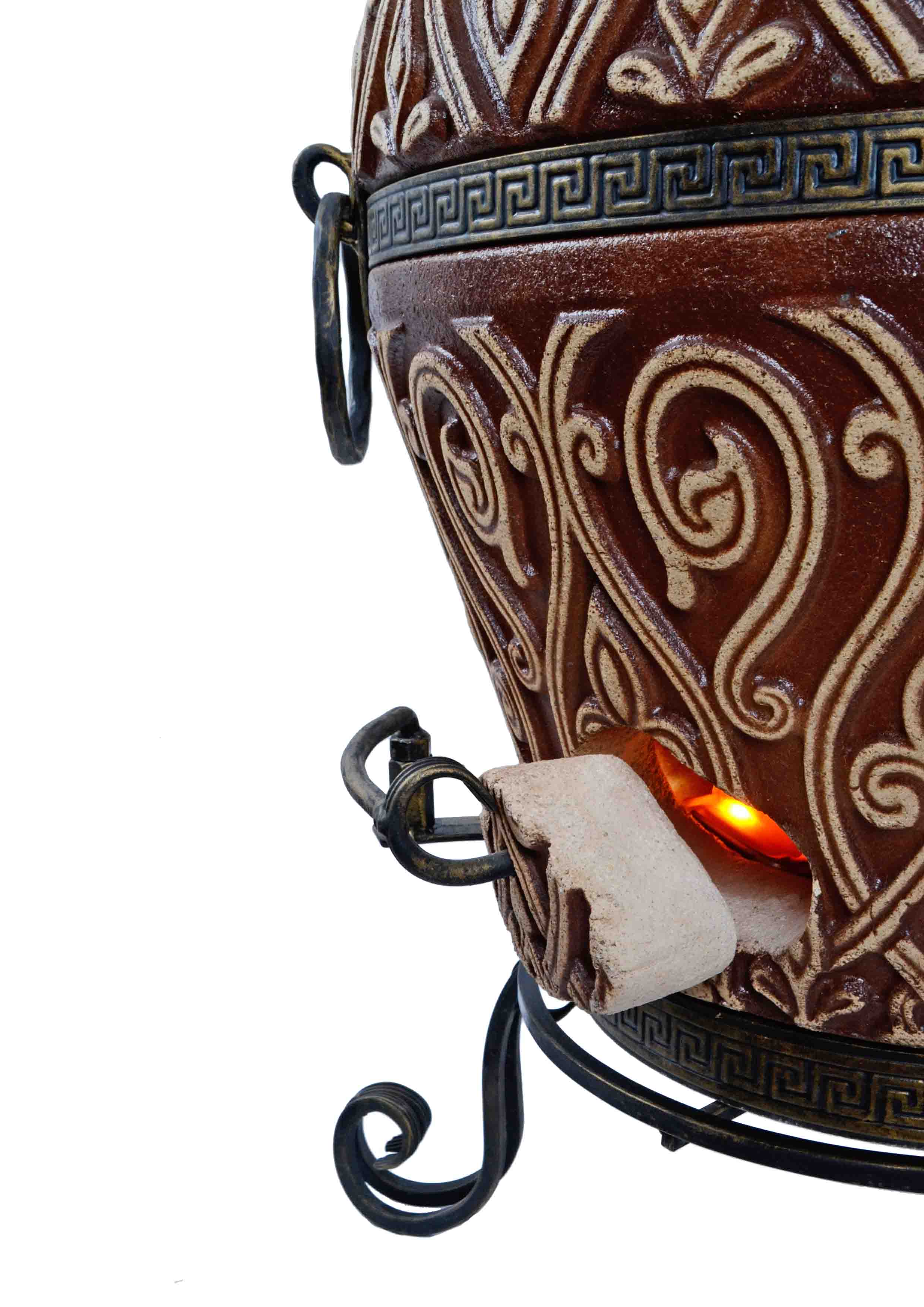 טנדיר אסיה 100 ליטר צבע חום - דגם ASIA