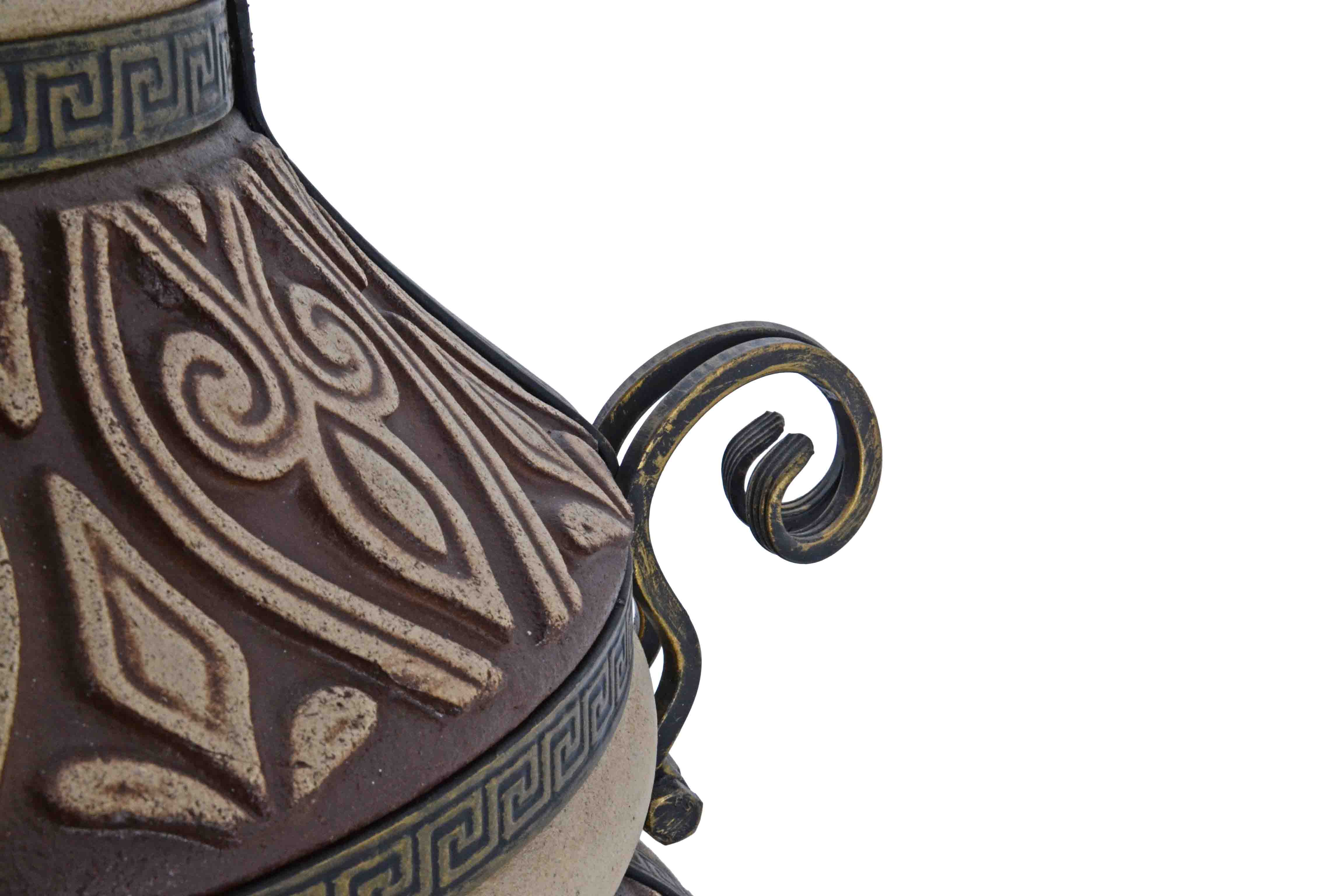 טנדיר אסיה 100 ליטר צבע חום - דגם ASIA