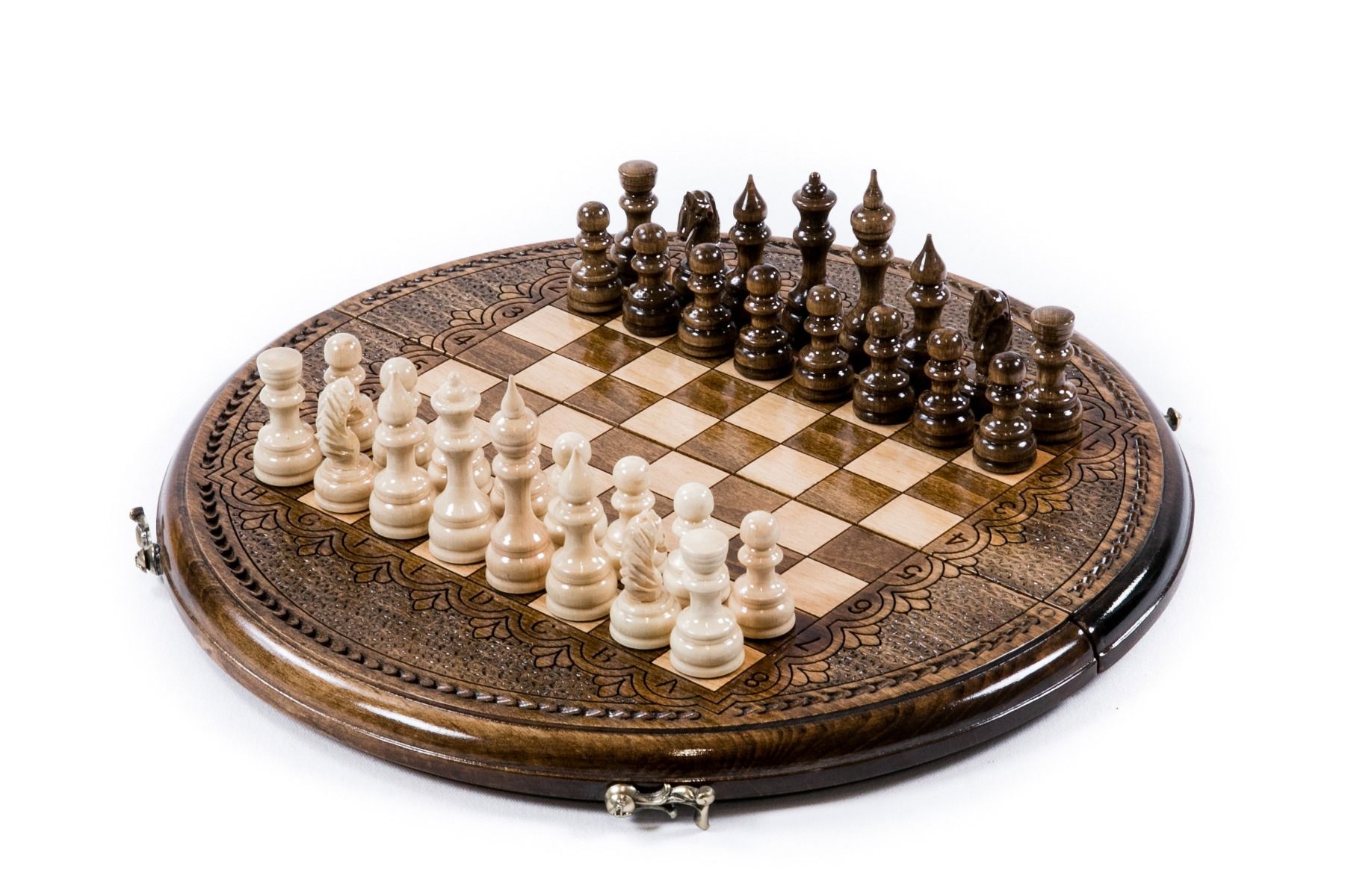 שחמט מהודר ויוקרתי-עגול