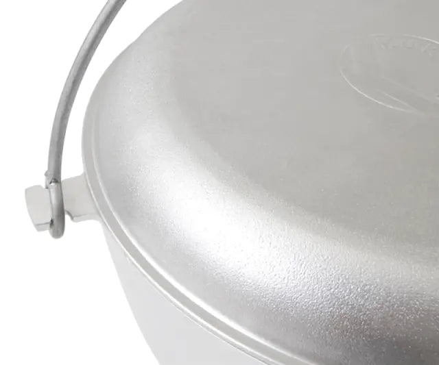 Алюминиевый литейный котел 4 л + крышка сковорода