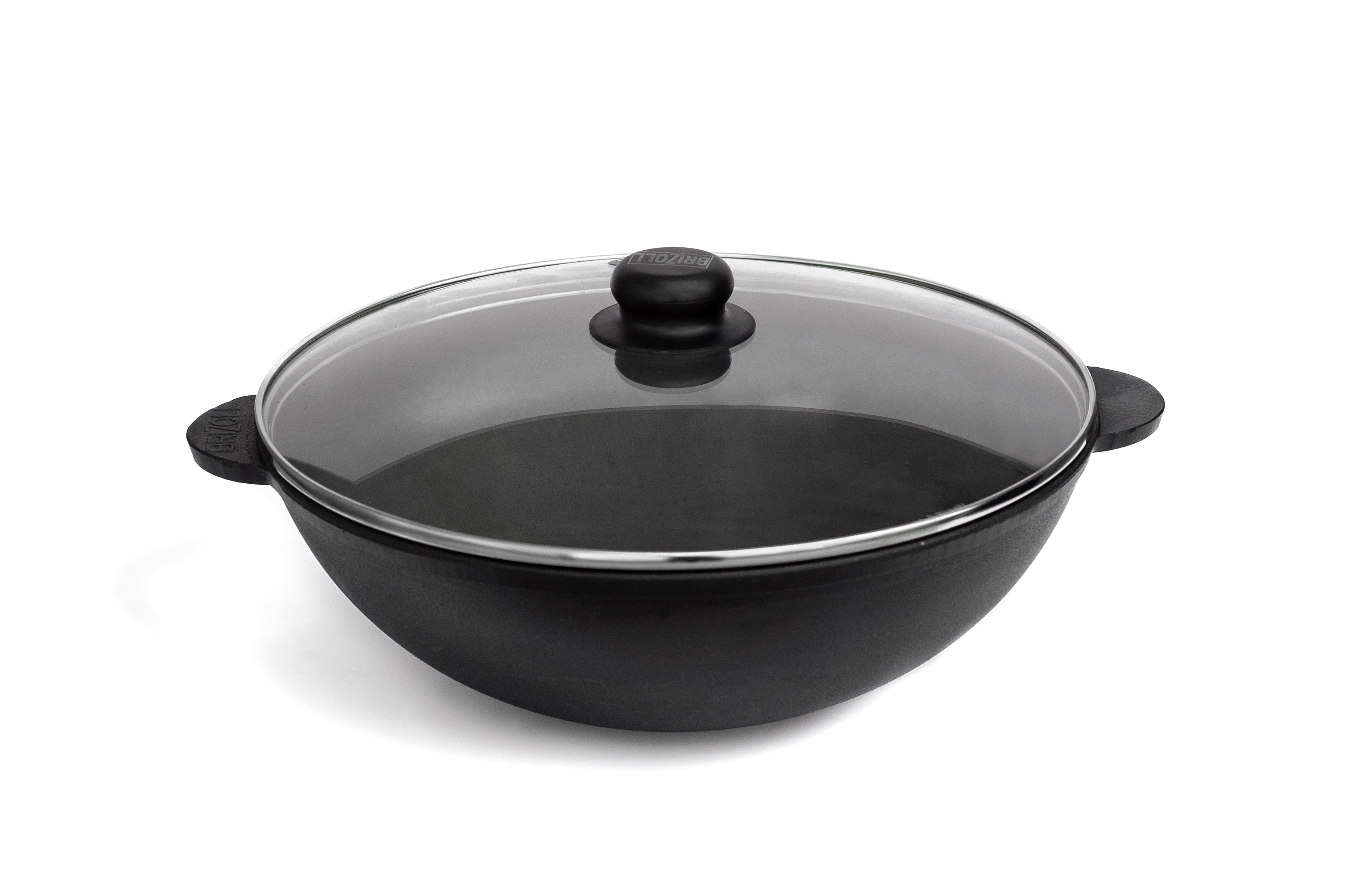 סיר קאזן יציקת ברזל-ווק 3.7 ל' BRIZOLL