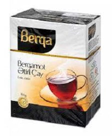Чай черный Эрл Грей с бергамотом Berqa 100г