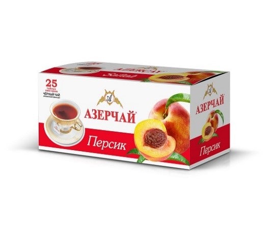 1/25-AZERCHAY תה בטעם אפרסק